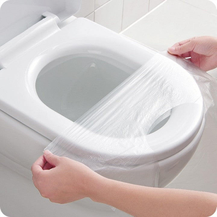 Biologisk nedbrydelig pose til offentlige toiletter (50 stk.)