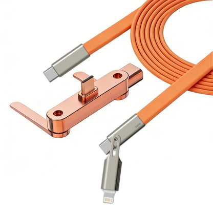 240 W hurtigopladerkabel med 360° roterbar holder
