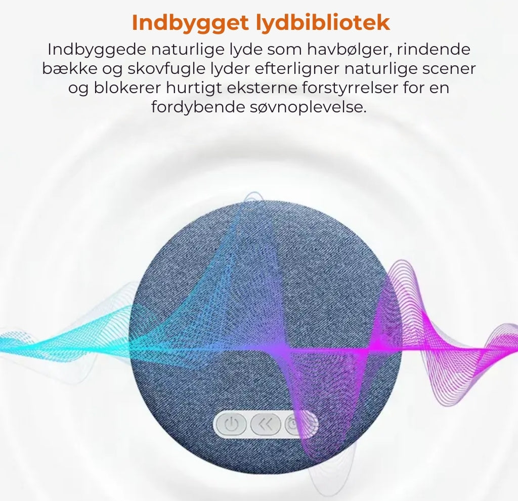 11 mm ultratynd Bluetooth-sovelydshøjttaler — Personlig lyd til rolige nætter