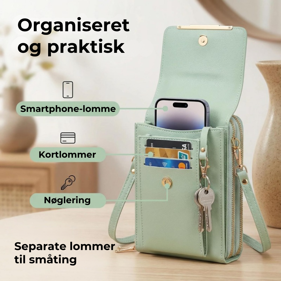 RFID-beskyttet telefonpung