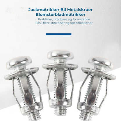 JackCar metalskruer (10 stk.)
