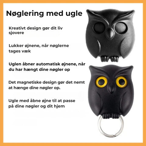 🦉Ugle nøgleholder
