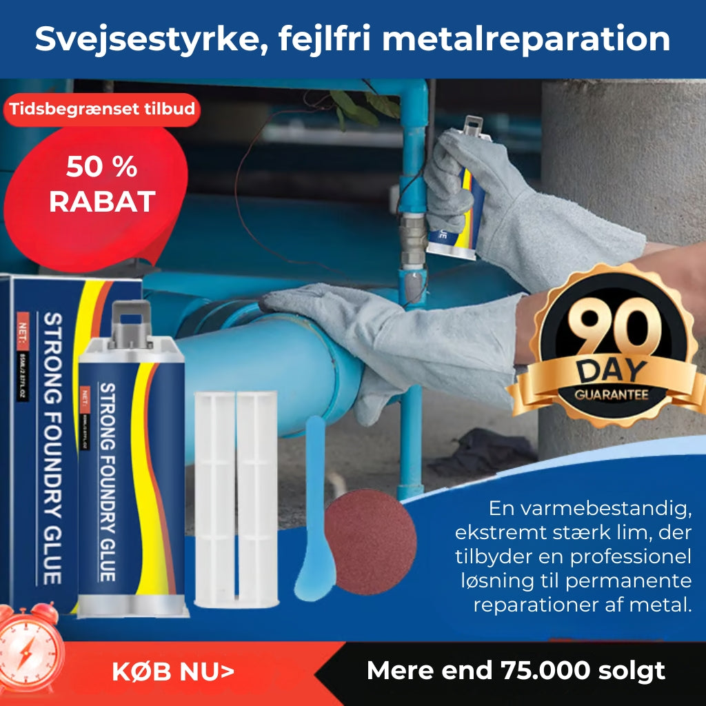 Stærk løsning til metalreparationer