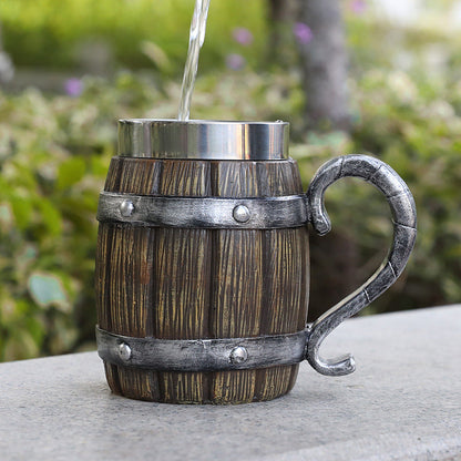 Autentiske træølkrus