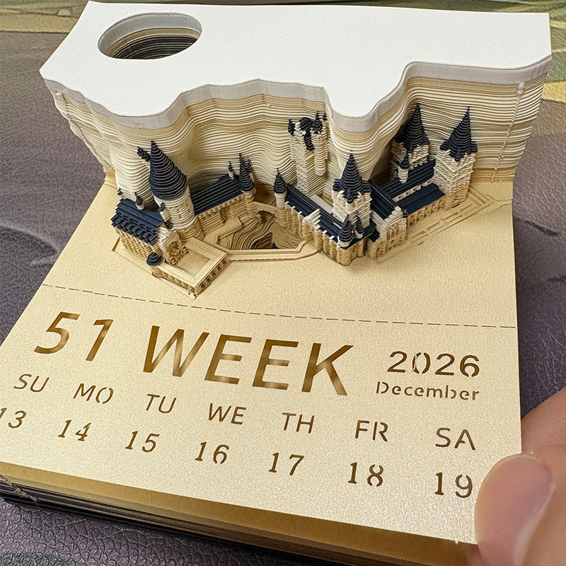 DreamArt™ 3D-kalender notesblok