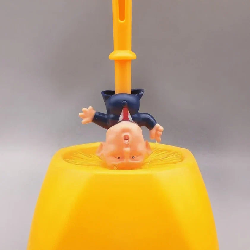 Humoristisk toiletbørste