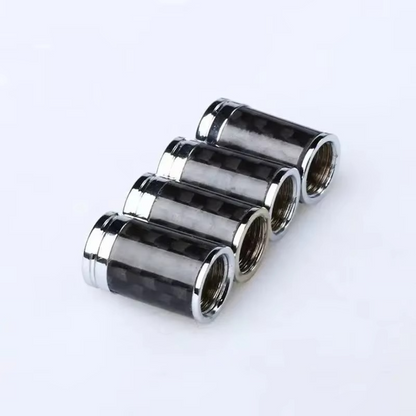 Ventilhætter i kulfiber til dæk – lækagesikkert hjulbeskyttelsessæt