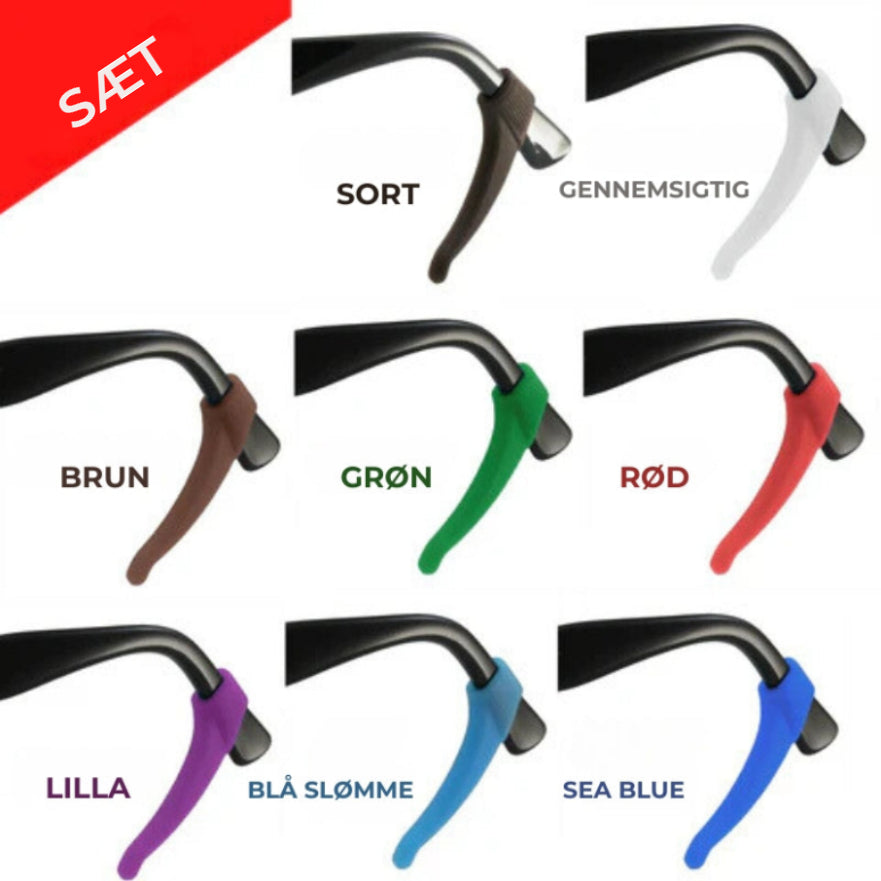 Skridsikre brillegreb (3 par)