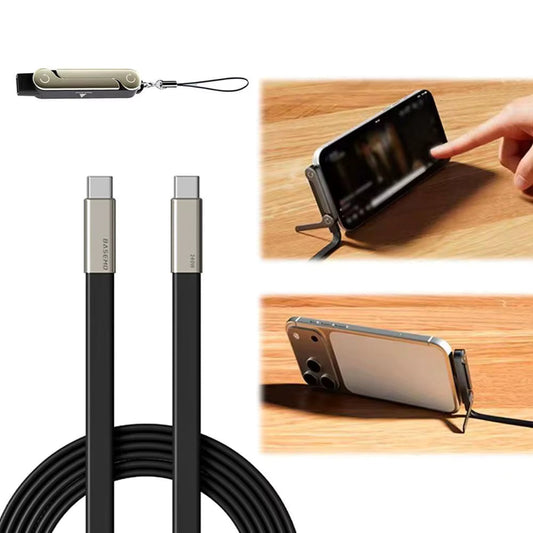 240 W hurtigopladerkabel med 360° roterbar holder