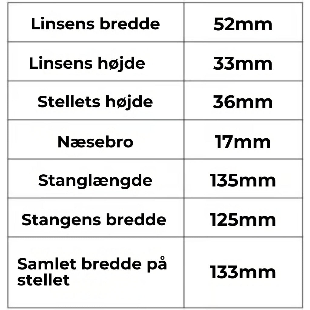 ActiveFit Pro bifokale læsebriller
