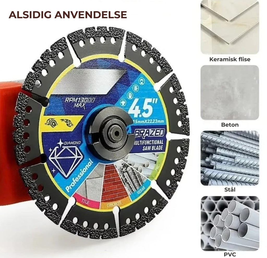 Slibeskiver med diamantkorn (4 stk.)