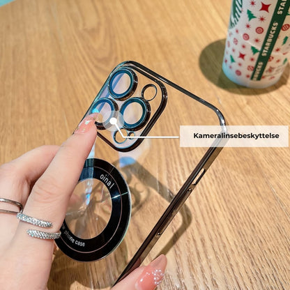 Gennemsigtig magnetisk iPhone-cover