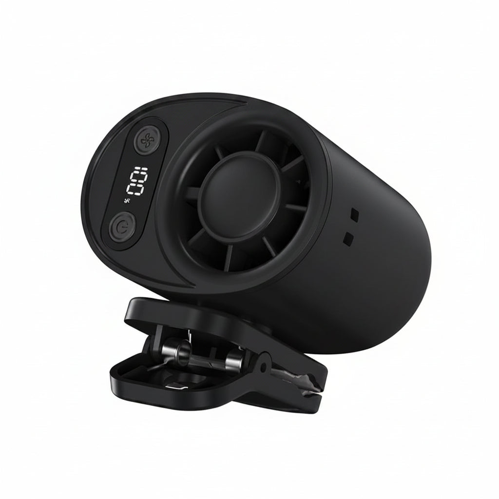 Clip-on-ventilator