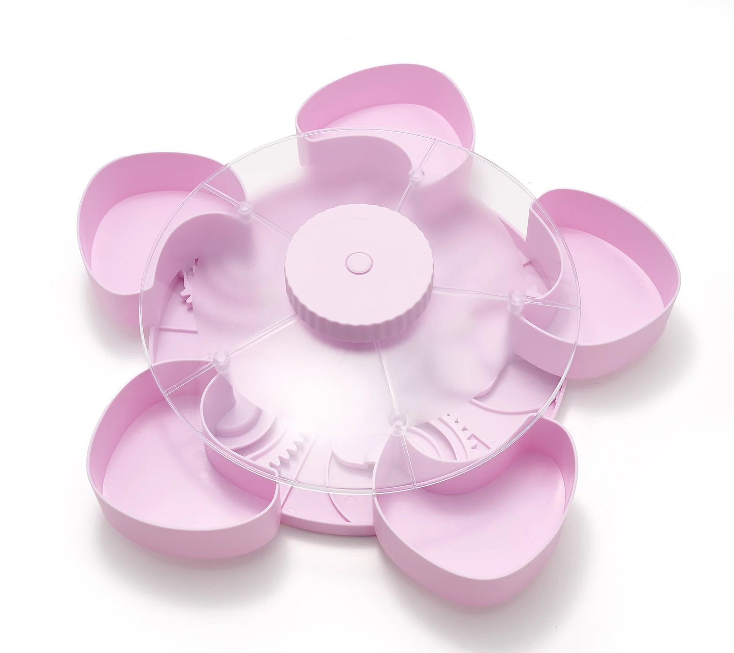 Roterbar snackbakke med 5 rum