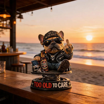 Cool bulldog-bildekoration
