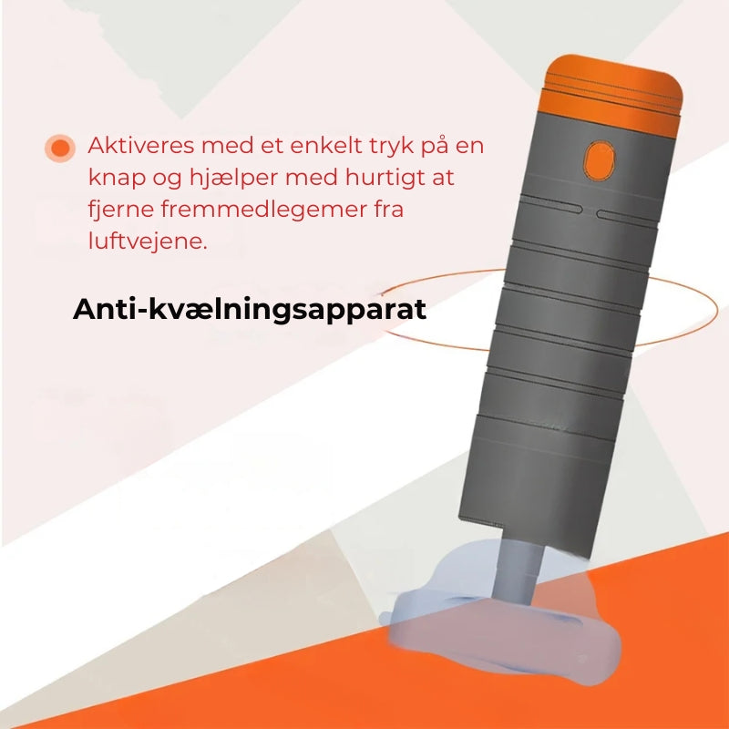 Bærbart anti-kvælningsapparat – SaveLix
