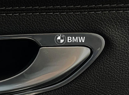 Metalbilklistermærker - 4 stk.