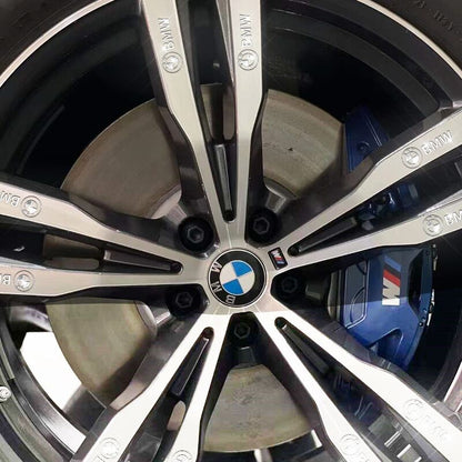 Metalbilklistermærker - 4 stk.