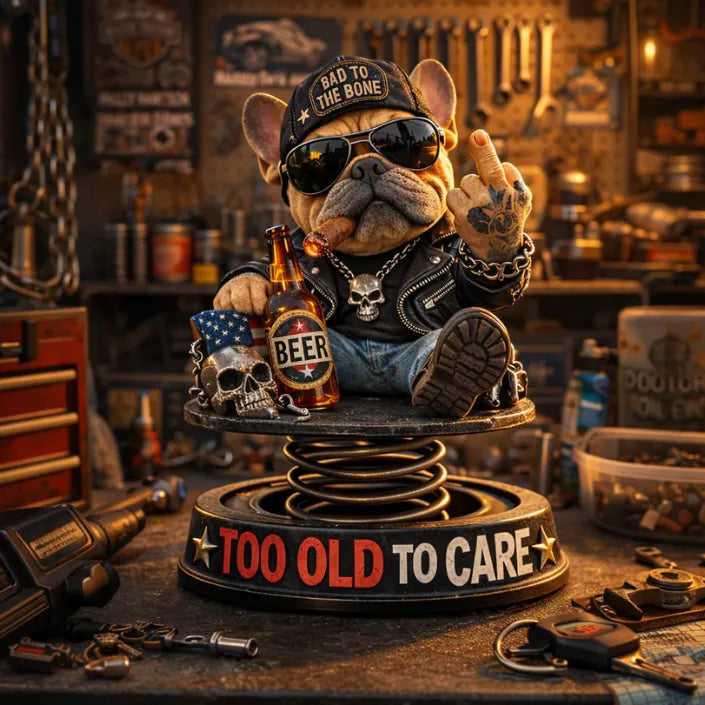 Cool bulldog-bildekoration