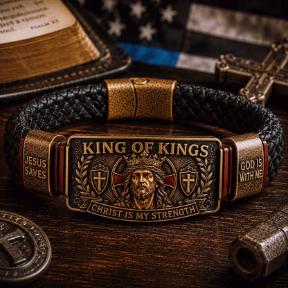 Armbånd med religiøse motiver til mænd