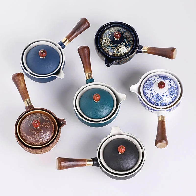 🔥 Anti-spild tekoger med 360° drejefunktion