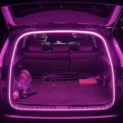 Dynamisk flydende bagagerumsbelysningsstrip