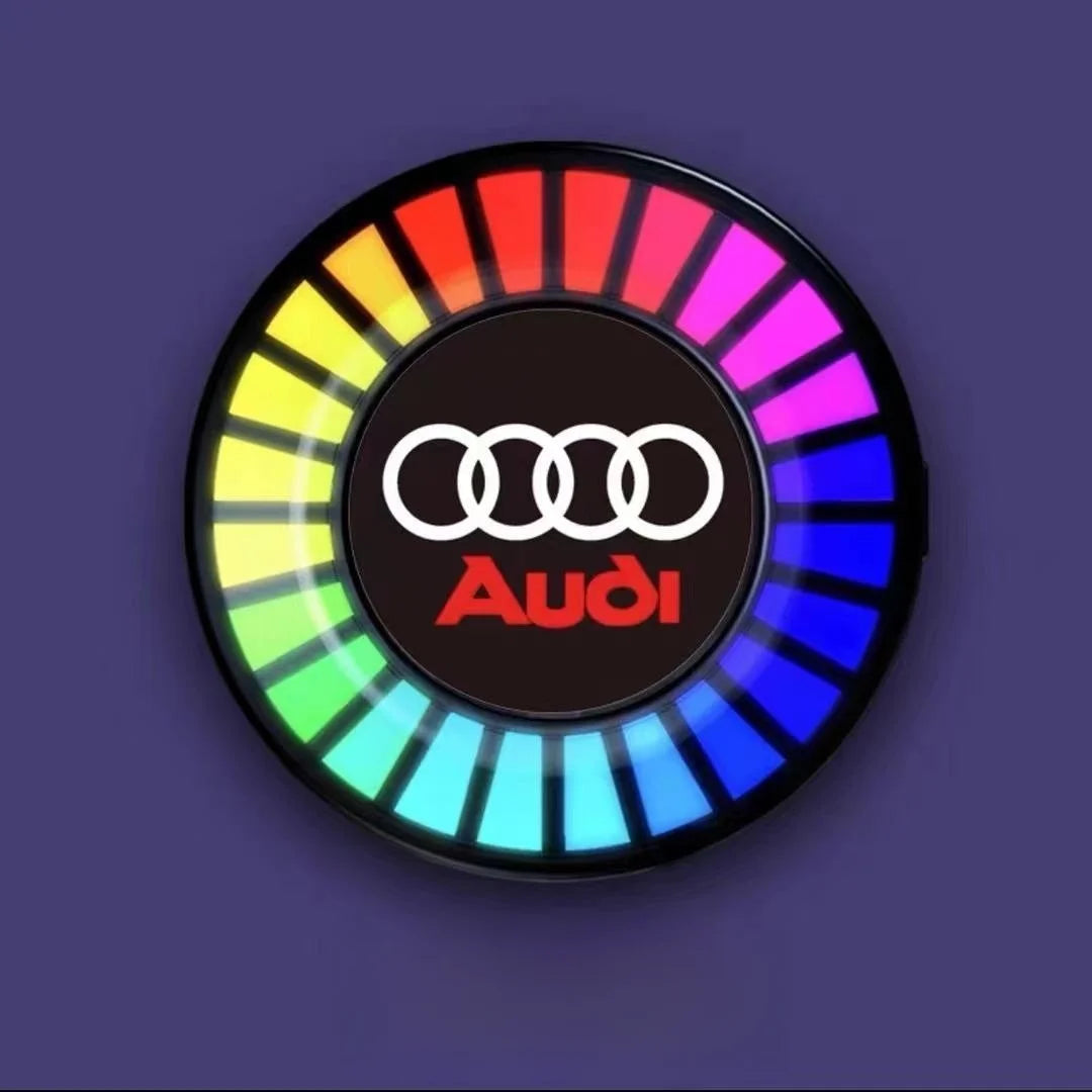 LED-billampe med aromaspray og lyseffekter