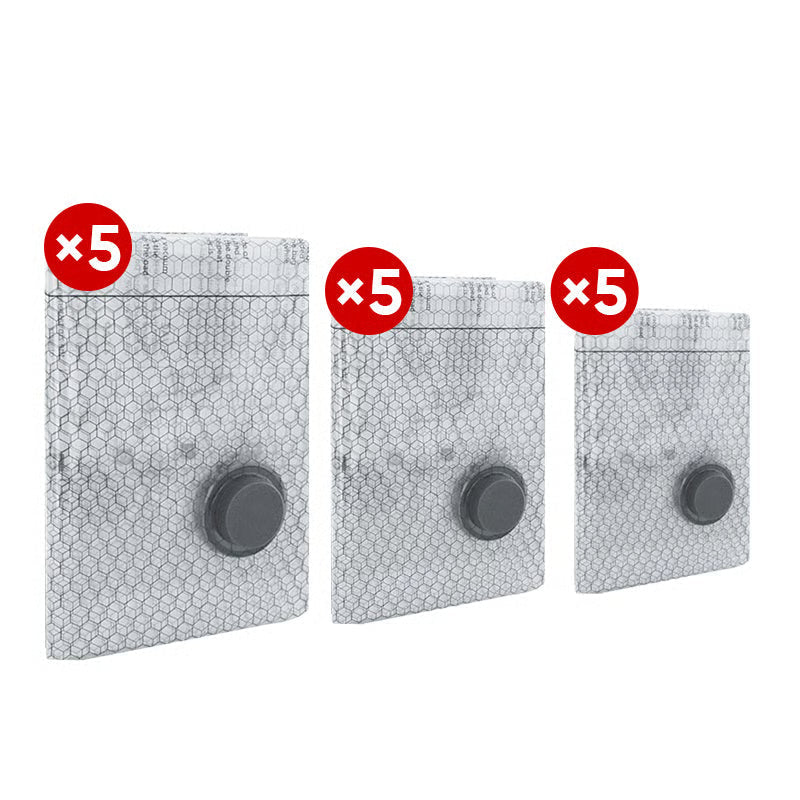Trådløst rejsesæt med vakuumposer – Kompressionsposer med elektrisk pumpe