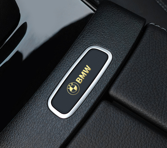 Metalbilklistermærker - 4 stk.