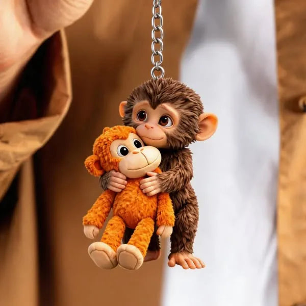 Punch the Monkey-nøglering