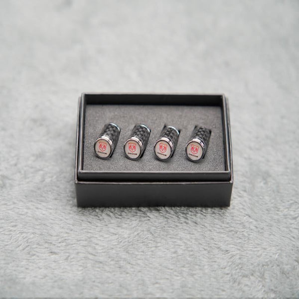 Ventilhætter i kulfiber til dæk – lækagesikkert hjulbeskyttelsessæt