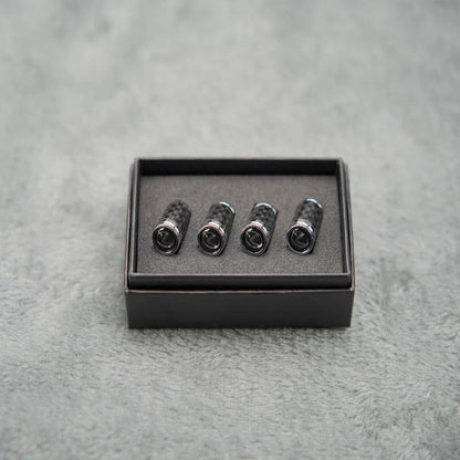 Ventilhætter i kulfiber til dæk – lækagesikkert hjulbeskyttelsessæt