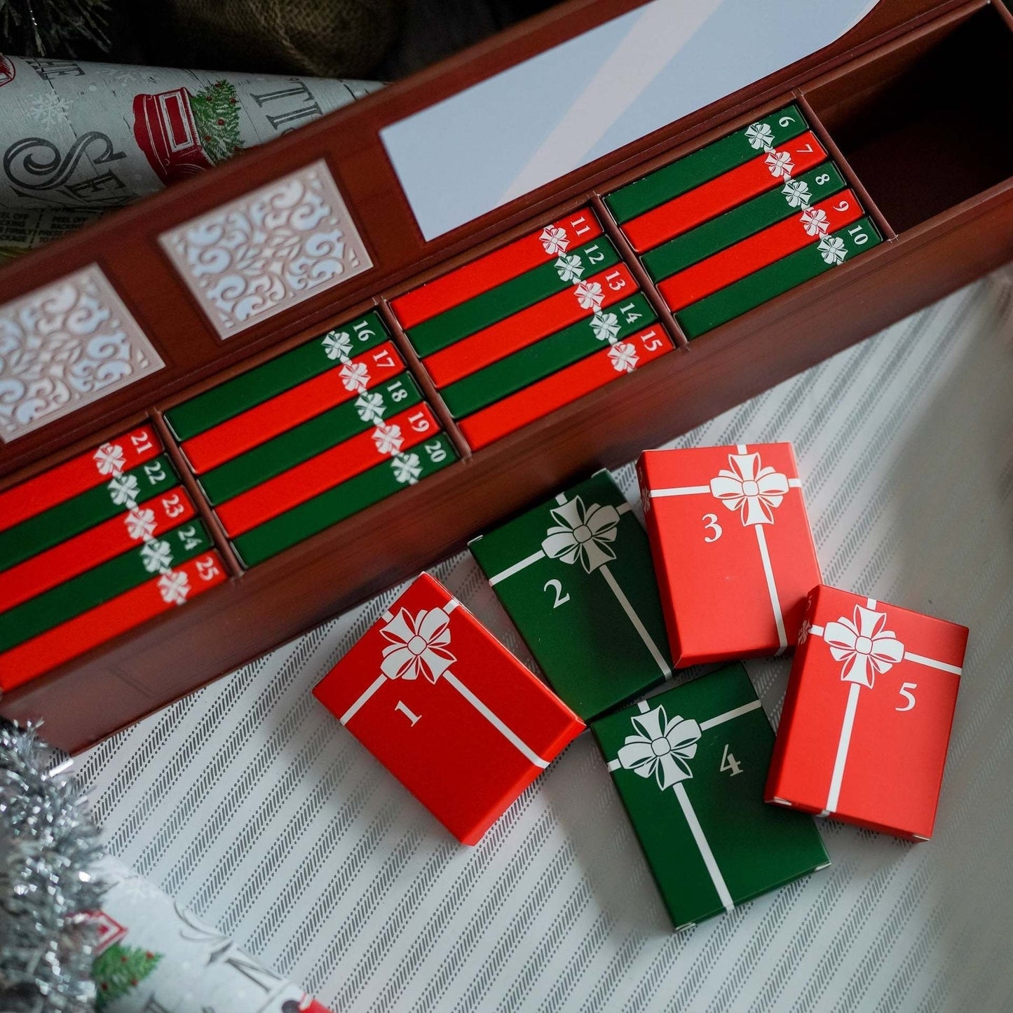 Julekalender med minibøger