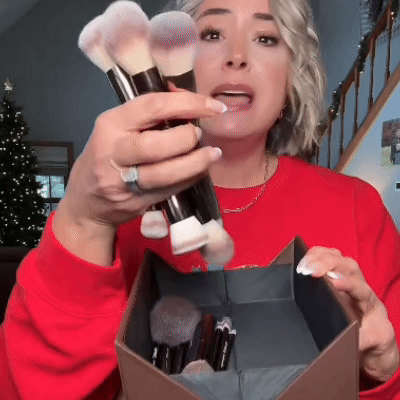 20-delt makeupbørstesæt