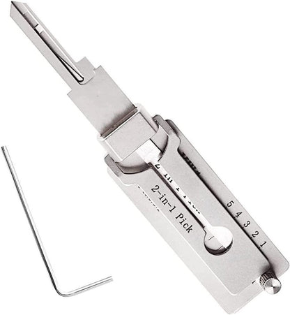 Lockpick-sæt i rustfrit stål