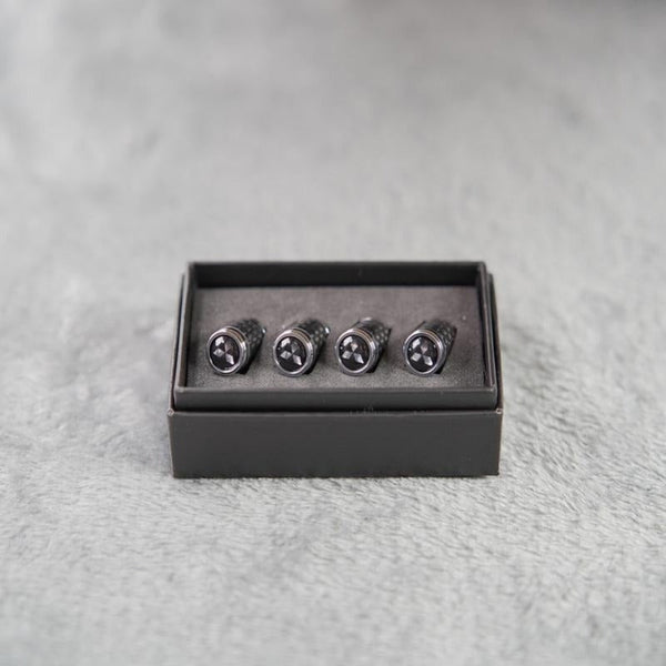 Ventilhætter i kulfiber til dæk – lækagesikkert hjulbeskyttelsessæt