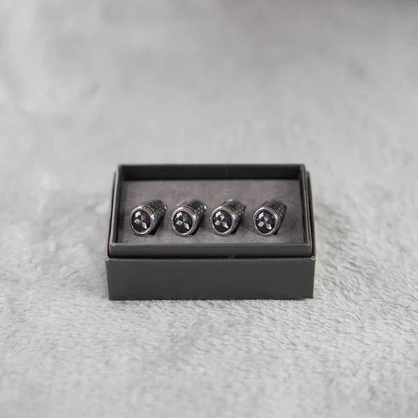 Ventilhætter i kulfiber til dæk – lækagesikkert hjulbeskyttelsessæt