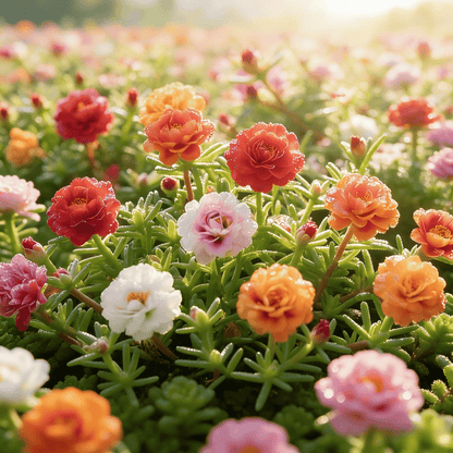 🌸 Mosrosefrøblanding (1000 stk.) 🌿 Portulak / solroser