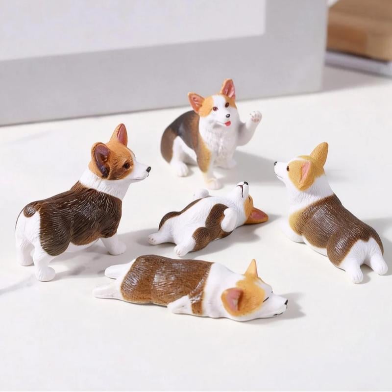 Håndmalede små kattefigurer til dit skrivebord 😺