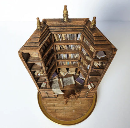 Miniaturebiblioteket “The Bay Library”
