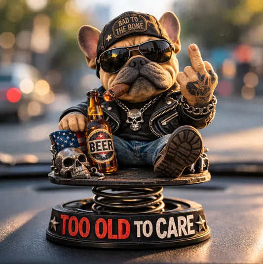 Cool bulldog-bildekoration
