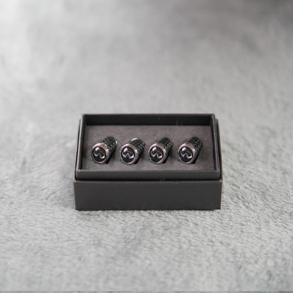 Ventilhætter i kulfiber til dæk – lækagesikkert hjulbeskyttelsessæt