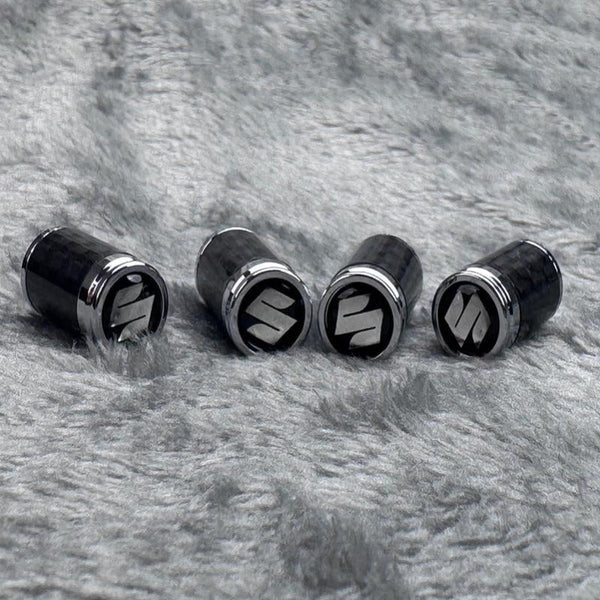 Ventilhætter i kulfiber til dæk – lækagesikkert hjulbeskyttelsessæt