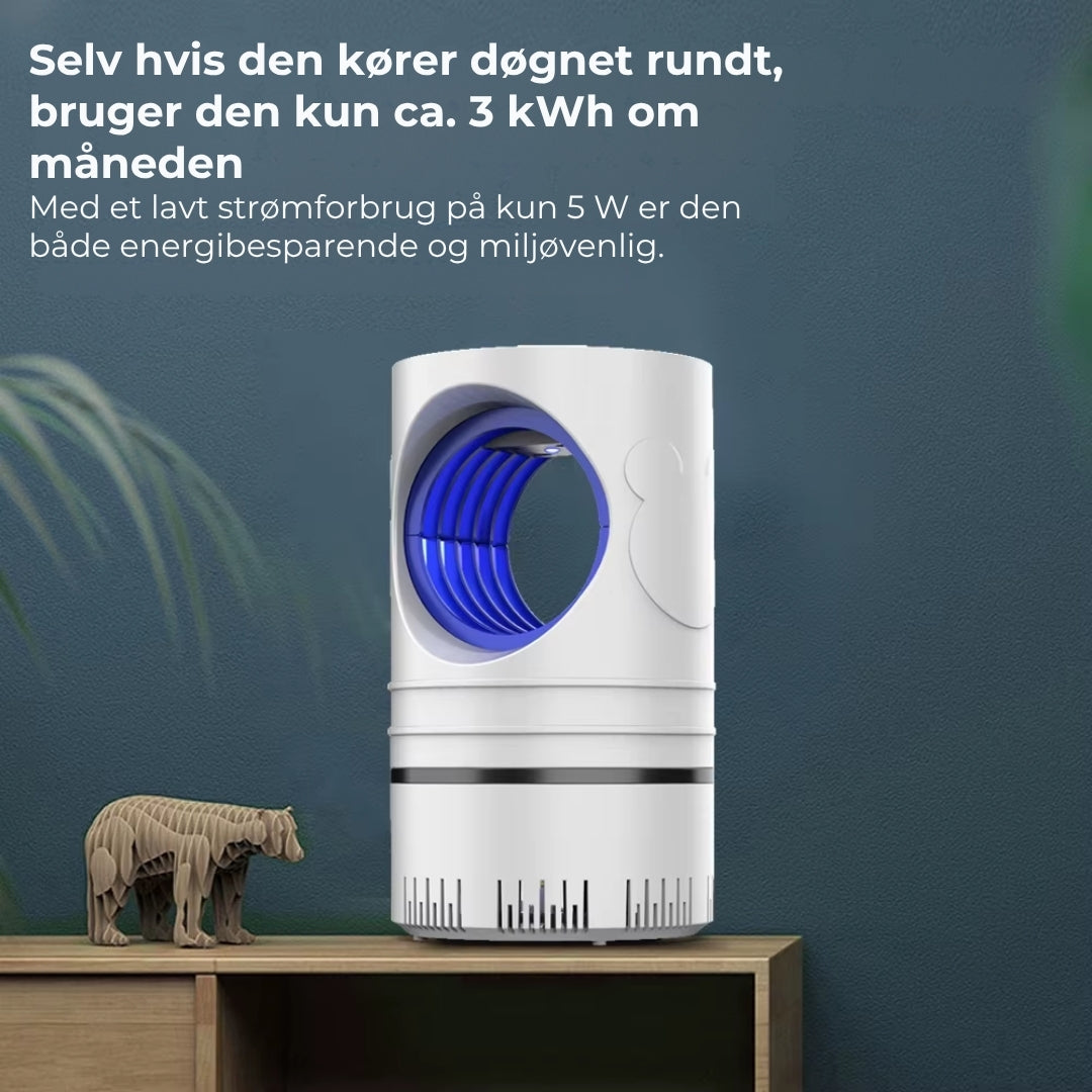 Elektrisk myggelampe med USB-strømforsyning