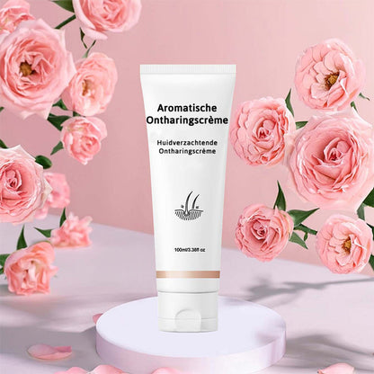 Aromatisk hårfjerningscreme