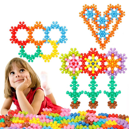 Montessori Snefnug Byggeklodser