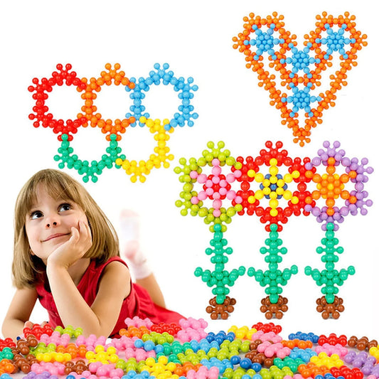Montessori Snefnug Byggeklodser