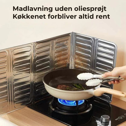 Varmebestandigt aluminiumsstænkskærm