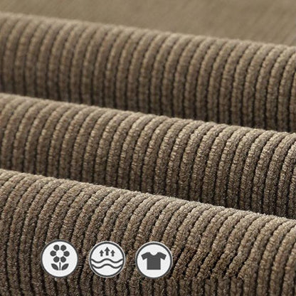 Damejoggingbukser i varmt fløjlscorduroy