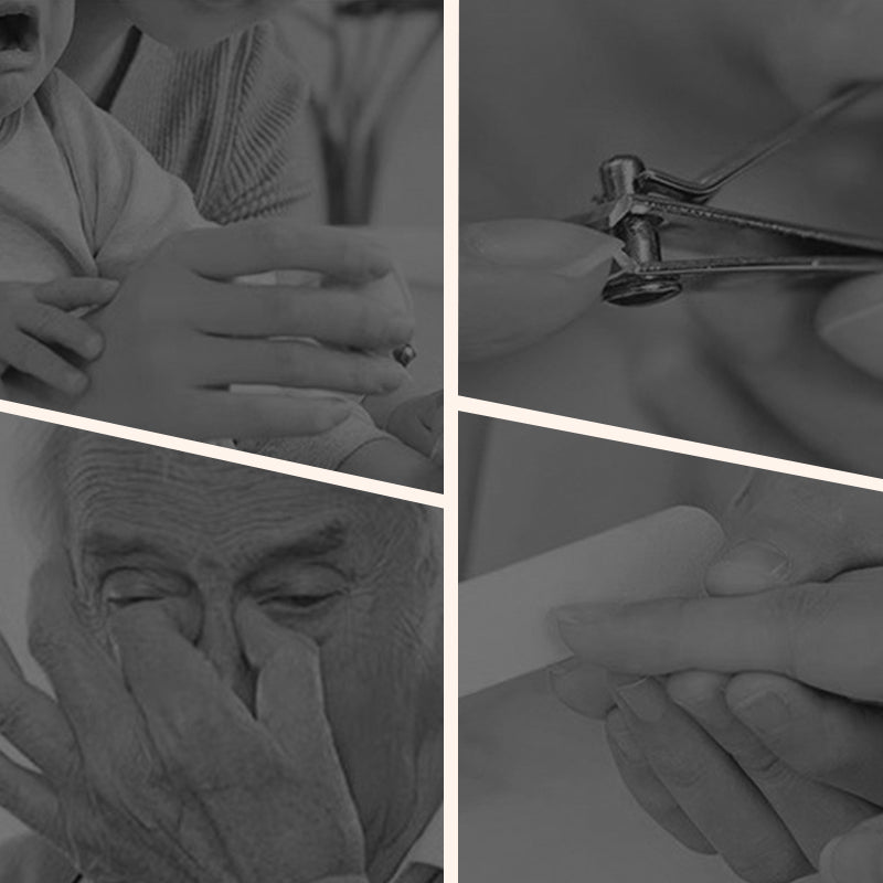 2-i-1 elektrisk negleklipper og neglefil